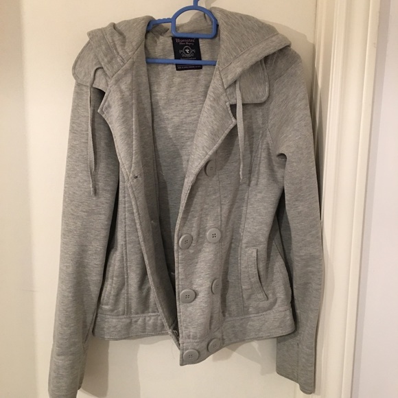 Bluenotes Double-Breasted Jacket in Heather Grey - Picture 6 of 12